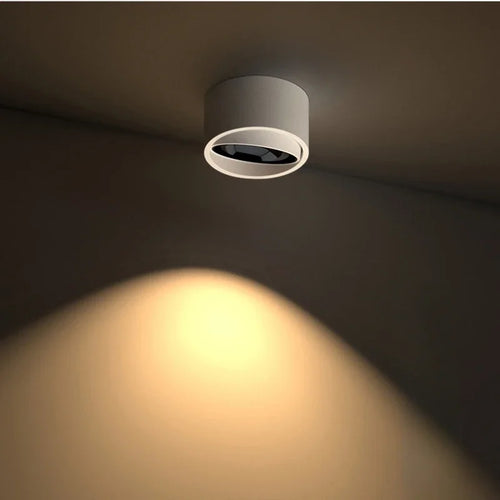 spot réglable ultra-mince anti-éblouissement éclairage lumière led - vue 2 sur 9