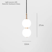 lustre moderne en verre pour éclairage intérieur élégant