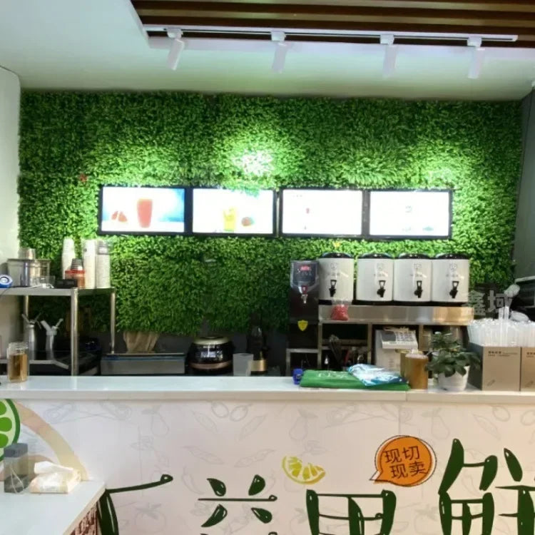 mur végétal artificiel pour décoration extérieure et aménagement paysager - vue 7 sur 30