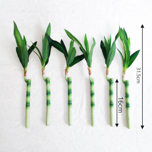 plantes artificielles en bambou pour décoration intérieure et extérieure - vue 14 sur 13