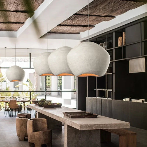 suspension led moderne au design nordique pour restaurant et bar - vue 5 sur 8