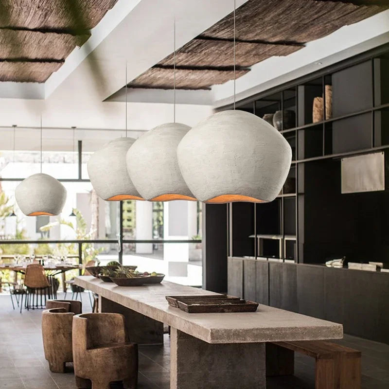 suspension led moderne au design nordique pour restaurant et bar - vue 5 sur 8