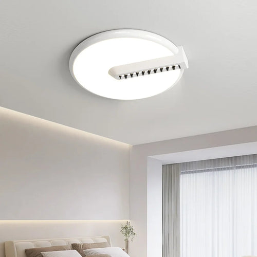 plafonnier led moderne avec télécommande pour décoration - vue 5 sur 12