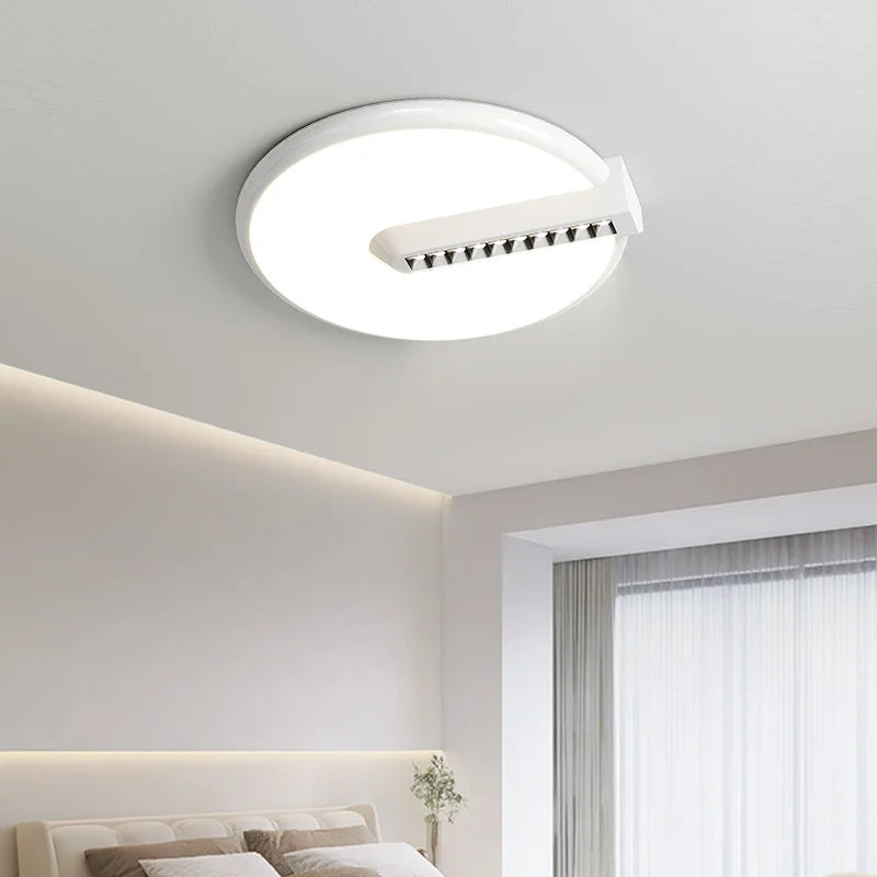 plafonnier led moderne avec télécommande pour décoration - vue 5 sur 12