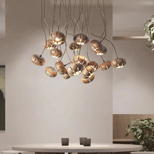 Lustre original design moderne luminaire décoratif d'intérieur - vue 2 sur 20