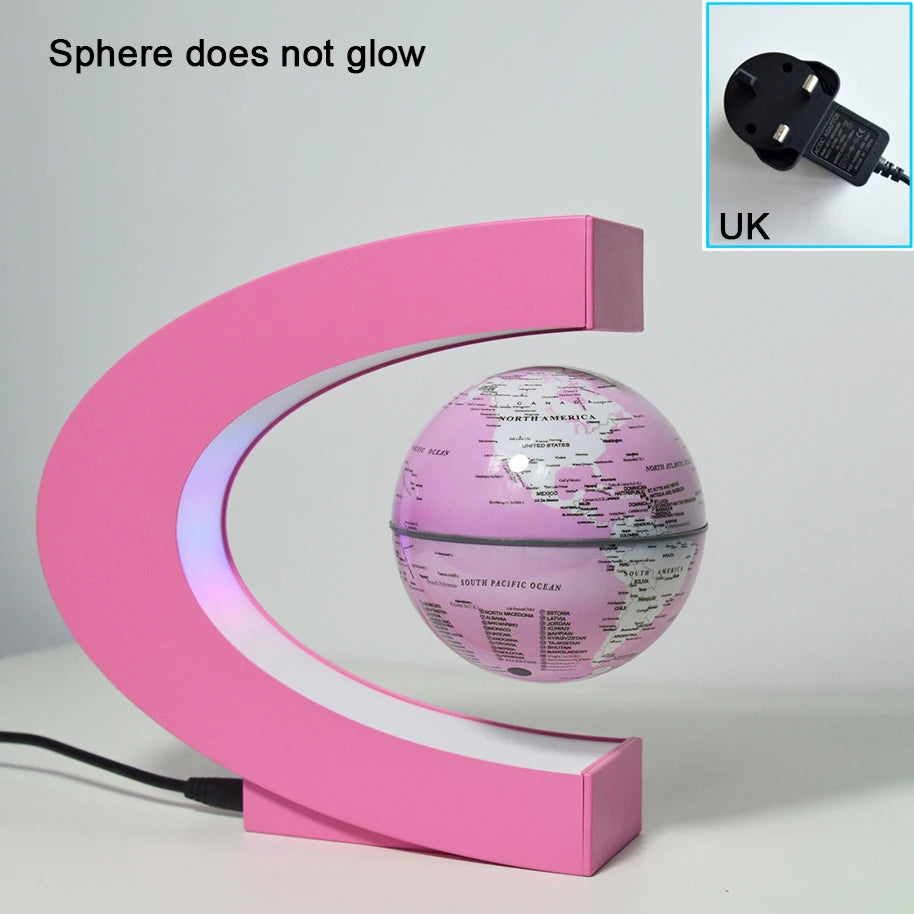 globe de lévitation magnétique 3d avec autorotation lumineuse - vue 15 sur 16