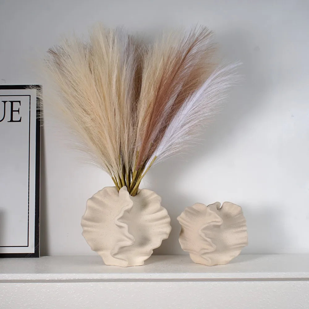 vase en céramique design nordique pour décoration florale moderne - vue 3 sur 10