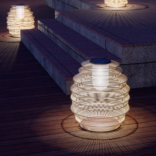 lampadaire solaire extérieur étanche portable pour jardin terrasse - vue 3 sur 9