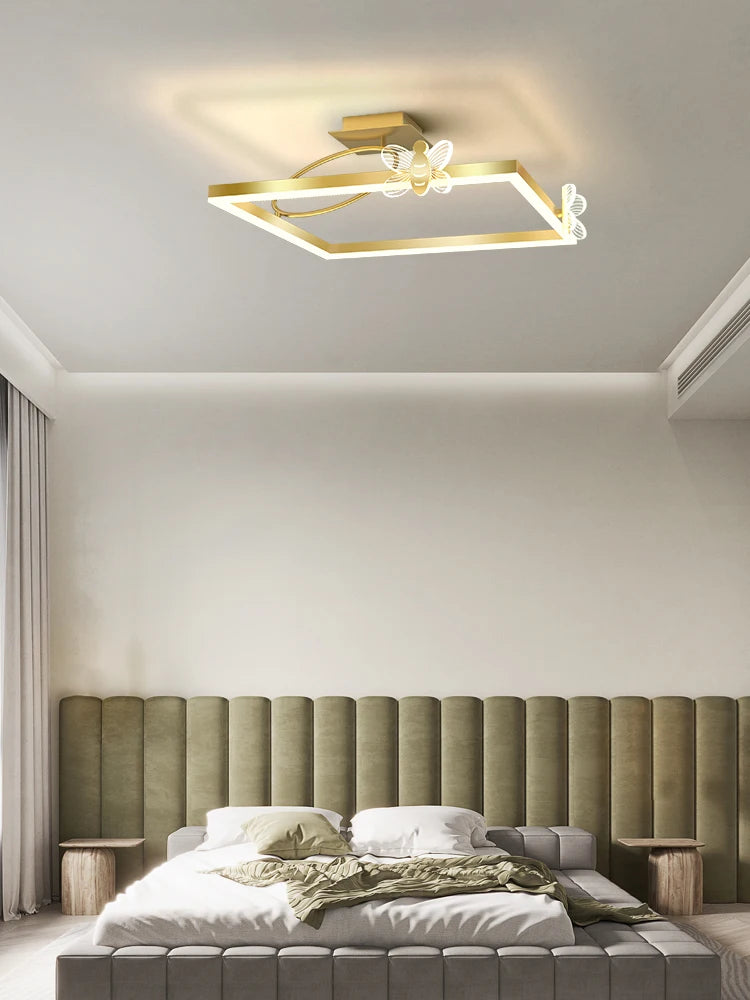 plafonnier led rond design pour éclairage intérieur moderne - vue 5 sur 14