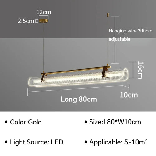 suspension LED design moderne pour divers espaces - vue 12 sur 12
