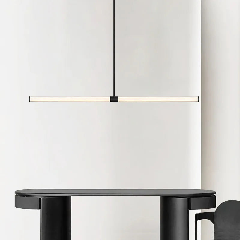 lustre de luxe moderne en verre de cuivre suspendu - vue 3 sur 9