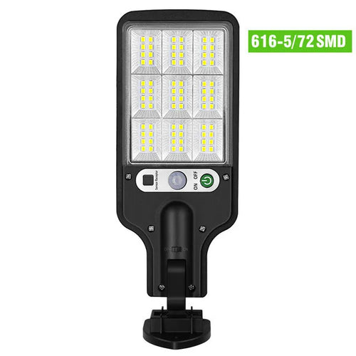 lampadaire solaire extérieur avec télécommande et détection humaine - vue 16 sur 19