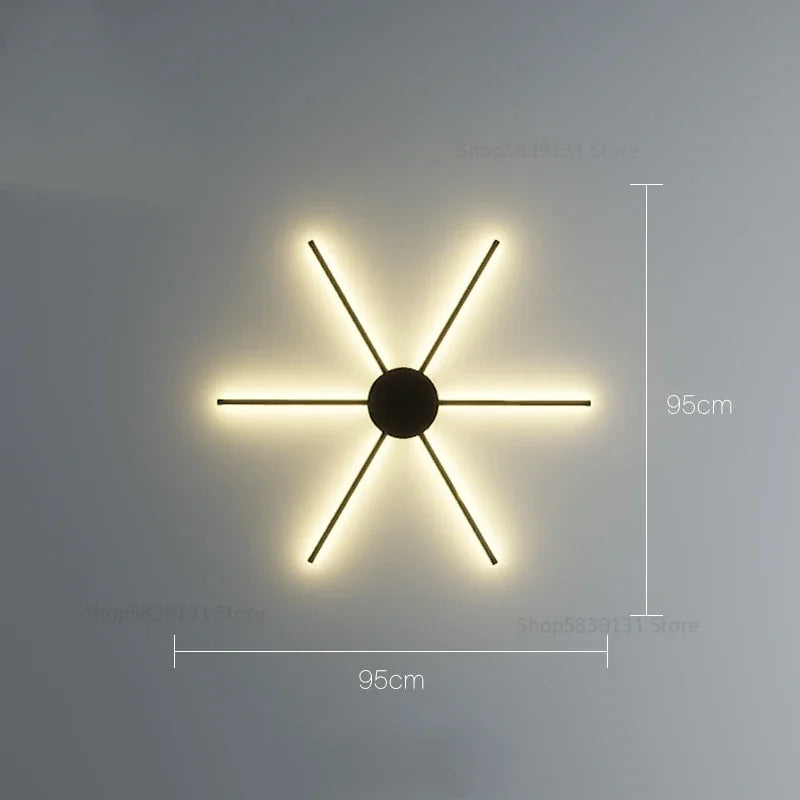 applique murale moderne créative pour décoration intérieure élégante - vue 19 sur 22
