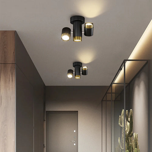 Plafonnier LED nordique éclairage intérieur spot vestiaire chambre salon couloir cuisine décoration de la maison plafonniers - vue 5 sur 9