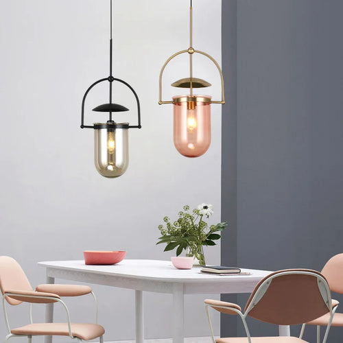 suspension en verre design minimaliste pour espace moderne - vue 2 sur 8