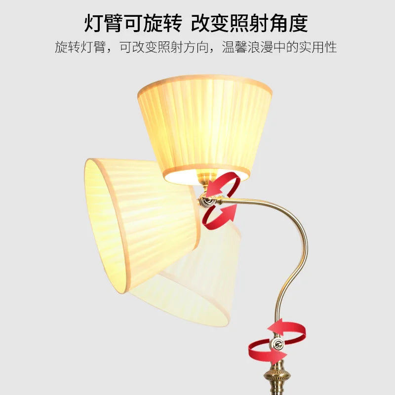 lampadaire rétro créatif en fer style industriel pour intérieur moderne - vue 4 sur 9