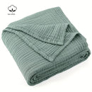Plaid coton mousseline 6 couches leger style boheme