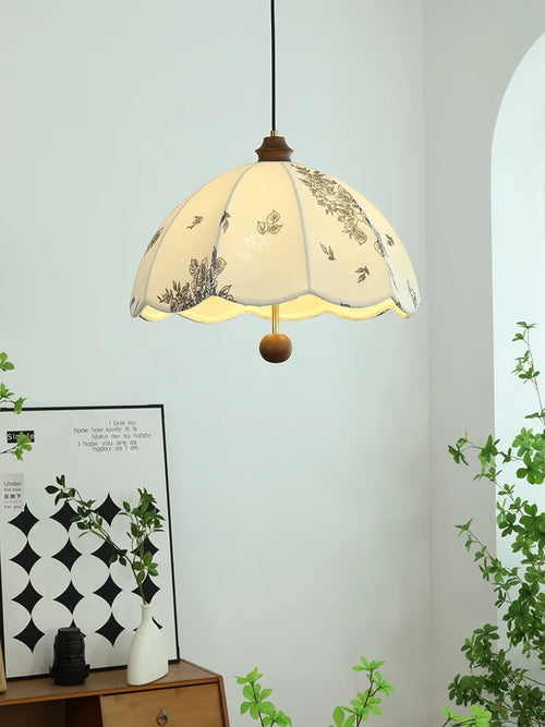 suspension en tissu à motifs pour bar et salon - vue 5 sur 9