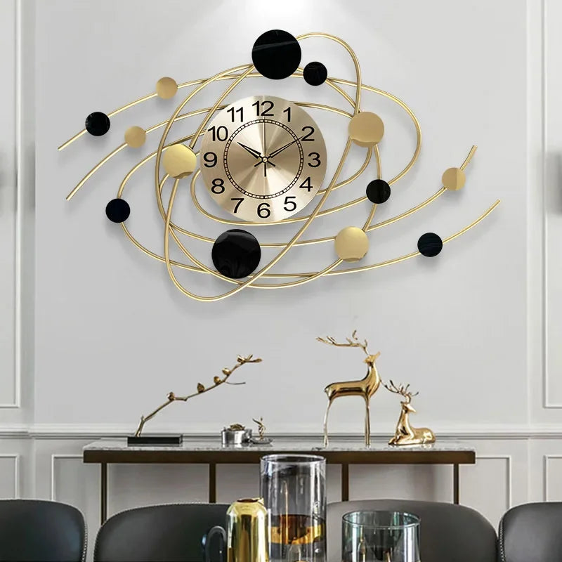 horloge murale moderne élégante pour décoration intérieure - vue 5 sur 6