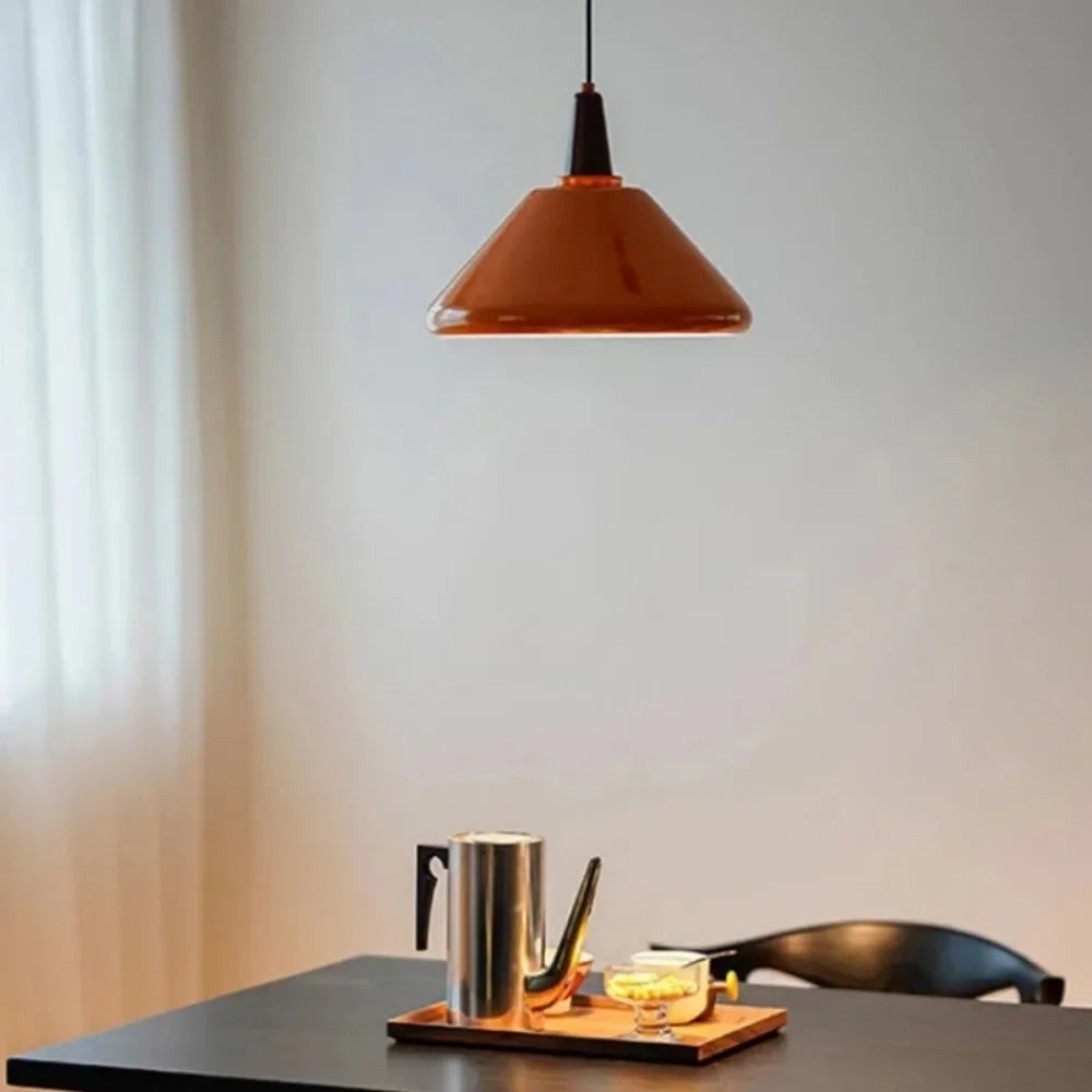 lustre macarone led design moderne pour intérieur élégant - vue 5 sur 8