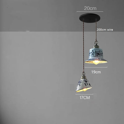 Suspension led en céramique moderne simple - vue 23 sur 29