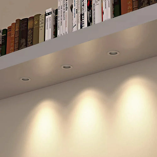 plafonnier mini projecteur encastré anti éblouissant pour intérieur - vue 8 sur 8