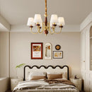 lustre en cuivre pour éclairage intérieur moderne et élégant
