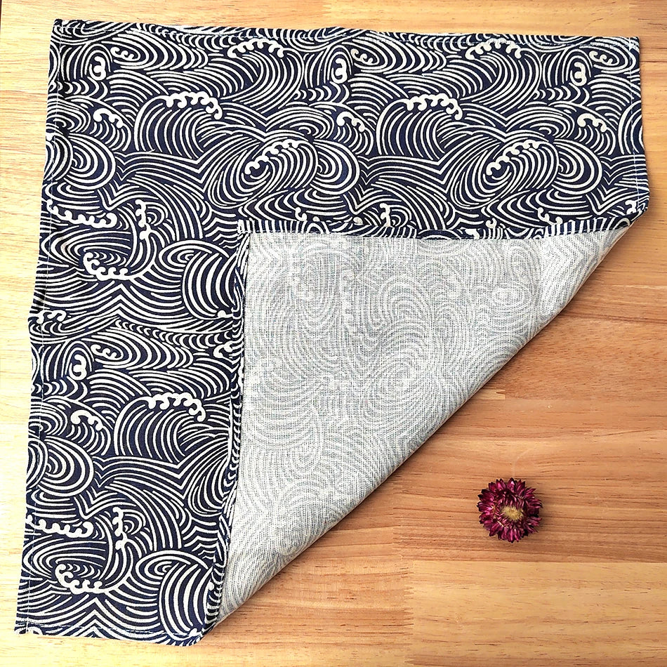 Serviette de table style japonais lot 4 motifs