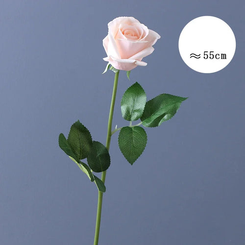 fleur de rose artificielle en latex pour mariage décoration et événements - vue 14 sur 14
