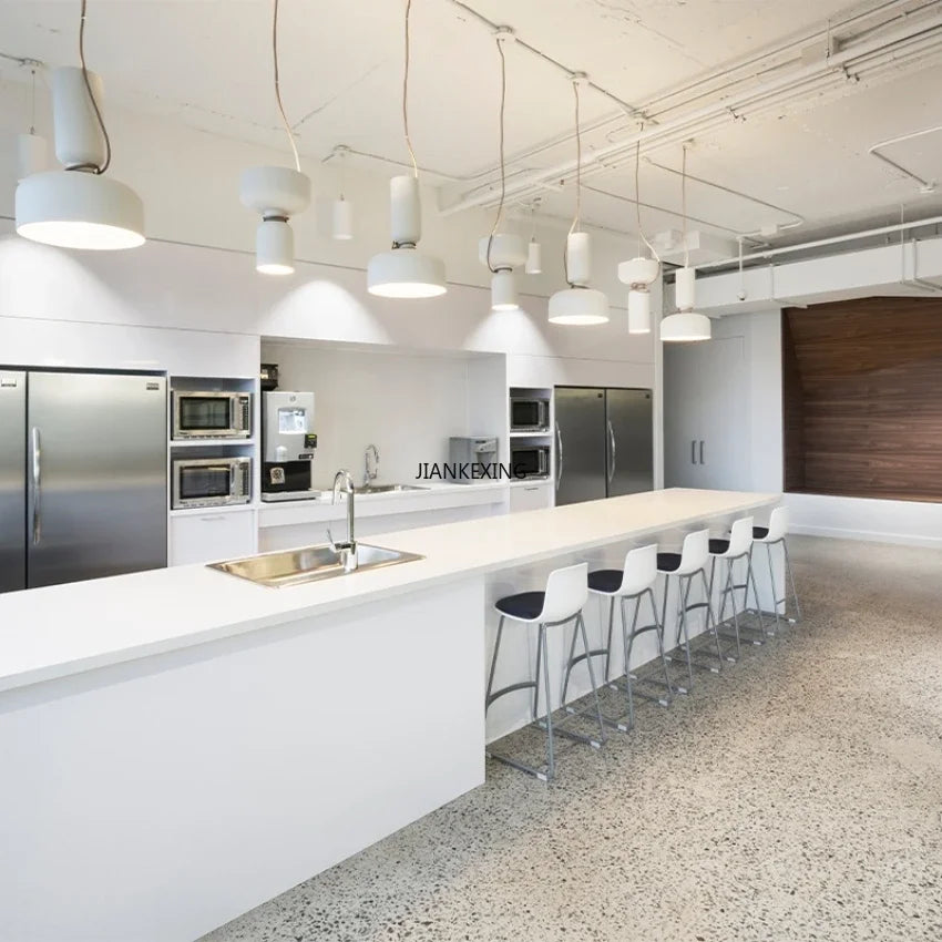 lustre d'art créatif danois en fer forgé idéal pour restaurant - vue 4 sur 24