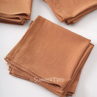 Serviette de table coton lavé lot 12 vintage