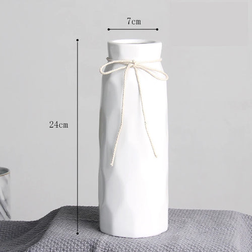 vase en céramique pour fleurs décoration intérieure et bureau - vue 19 sur 18