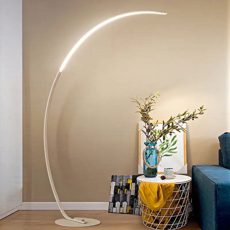 Lampadaire LED moderne minimaliste - vue 5 sur 8