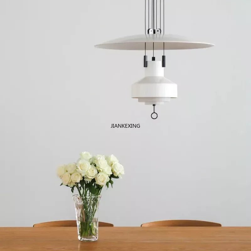 lustre led au design moderne pour décoration maison - vue 5 sur 13