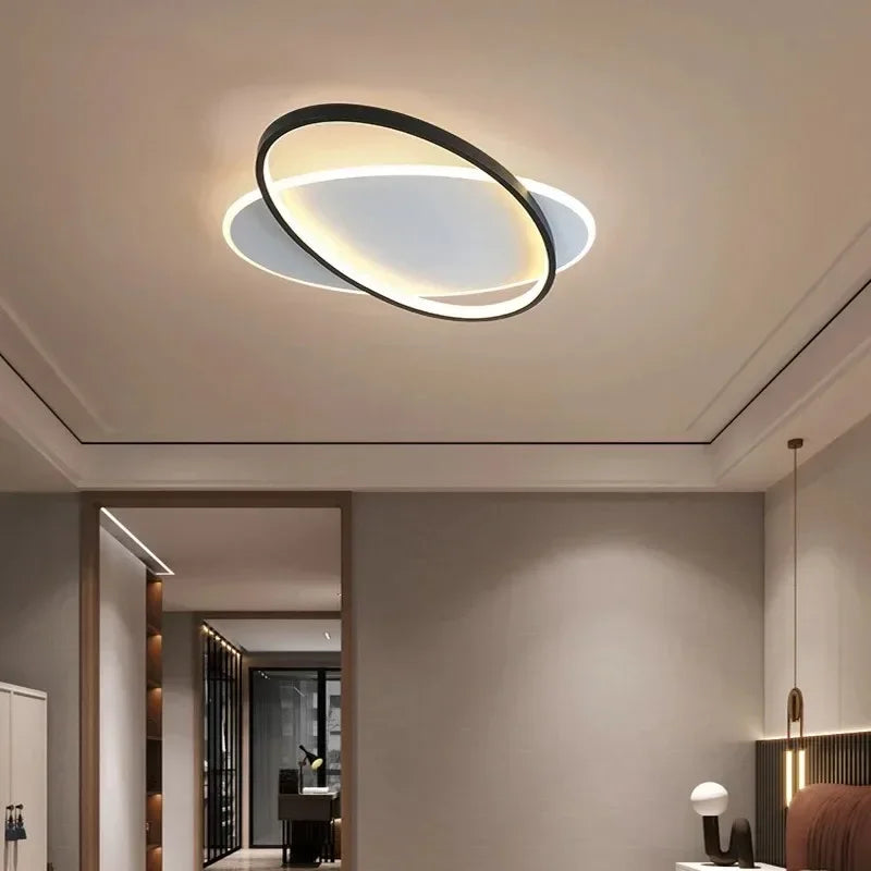 plafonnier moderne à leds pour décoration intérieure de maison - vue 5 sur 15