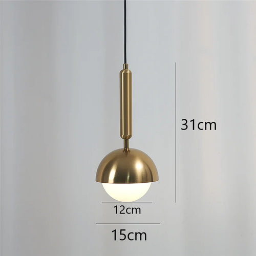 suspension en fer d'art moderne avec éclairage led - vue 9 sur 8