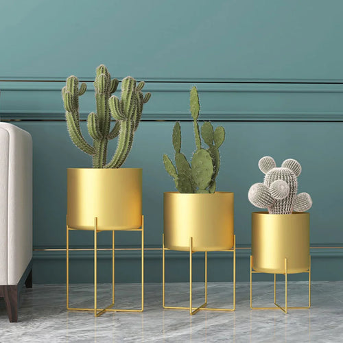 support de plantes lumineux en métal pour intérieur et extérieur - vue 2 sur 9