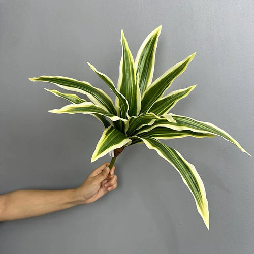 agave artificiel 15 feuilles décoration florale pour intérieur - vue 10 sur 13