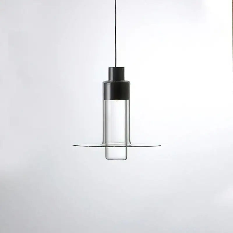 lustre moderne en verre pour cuisine et salon - vue 5 sur 7