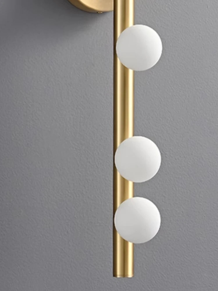 lampe de chevet en cuivre style industriel moderne - vue 5 sur 10