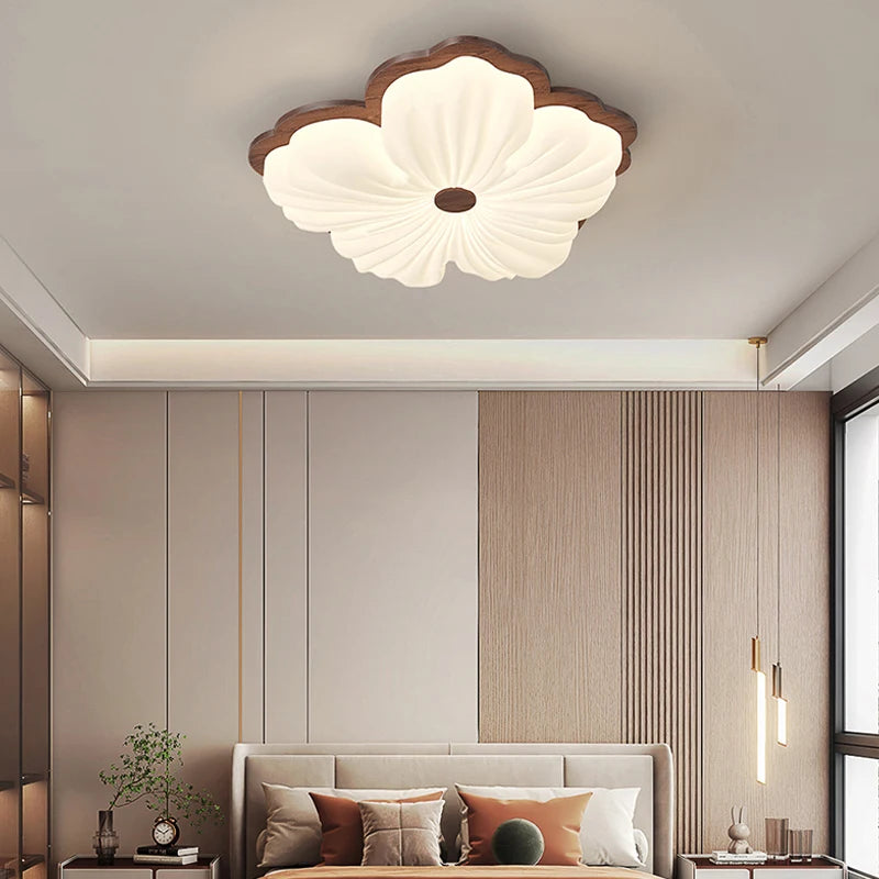 plafonnier moderne en bois pour décoration intérieure élégante - vue 3 sur 13
