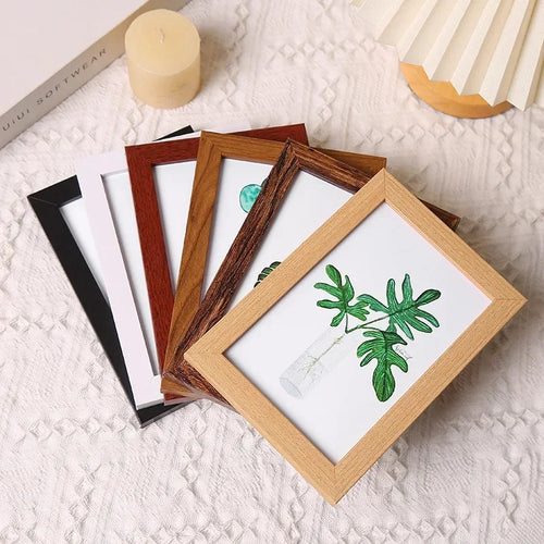 cadre photo en bois pour portraits de famille et mariages - vue 2 sur 12