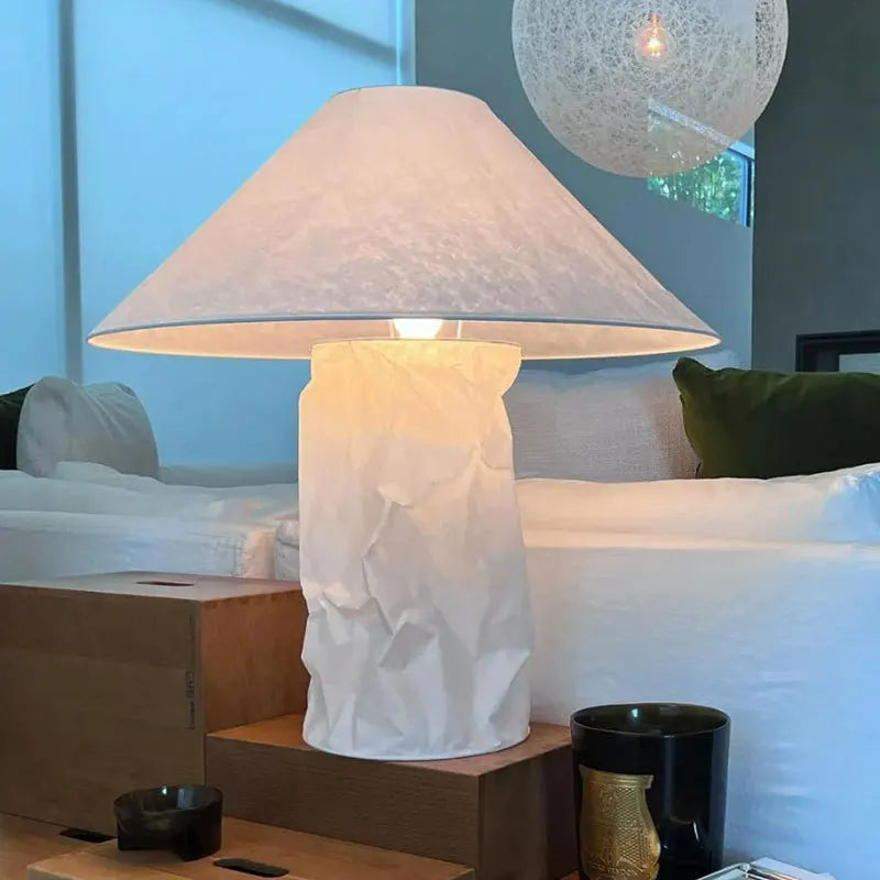 lampadaire led japonais en papier pour décoration maison - vue 4 sur 9