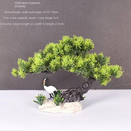 plante artificielle bonsaï en plastique pour décoration intérieure - vue 23 sur 41