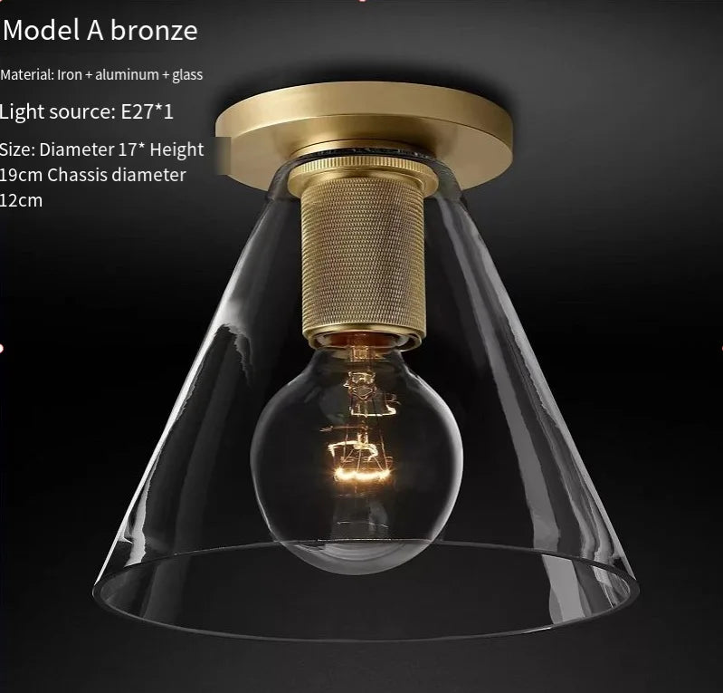 lustre nordique en cuivre minimaliste design luxe pour intérieur moderne