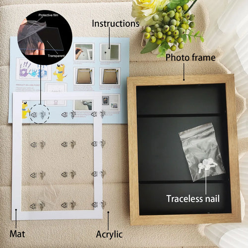 cadres d'art magnétiques pour enfants décorations interchangeables - vue 8 sur 9