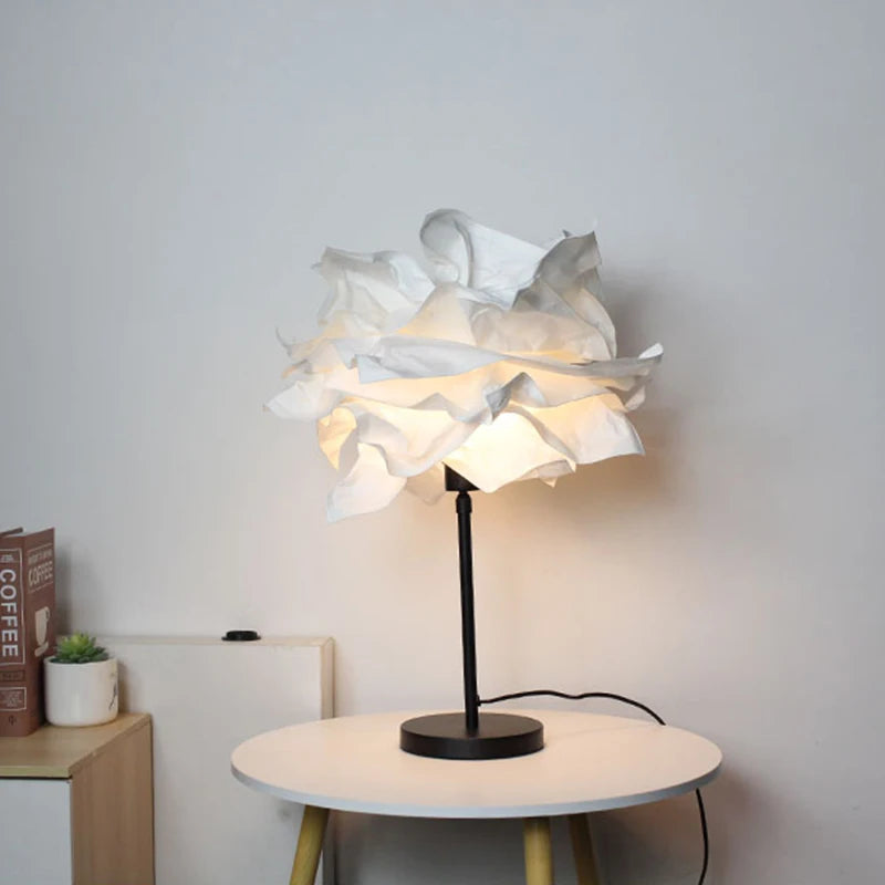 lampadaire créatif en papier avec poteau rétractable pour hôtel - vue 4 sur 15