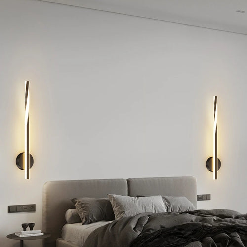 applique murale led minimaliste pour éclairage intérieur moderne - vue 3 sur 12