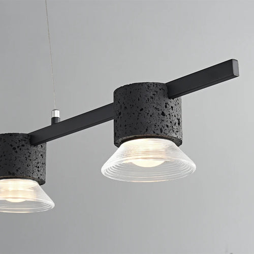 suspension minimaliste moderne en pierre acrylique personnalisée - vue 4 sur 7