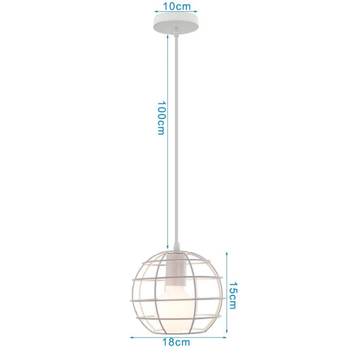 suspension rétro industrielle style loft vintage pour intérieur - vue 29 sur 30